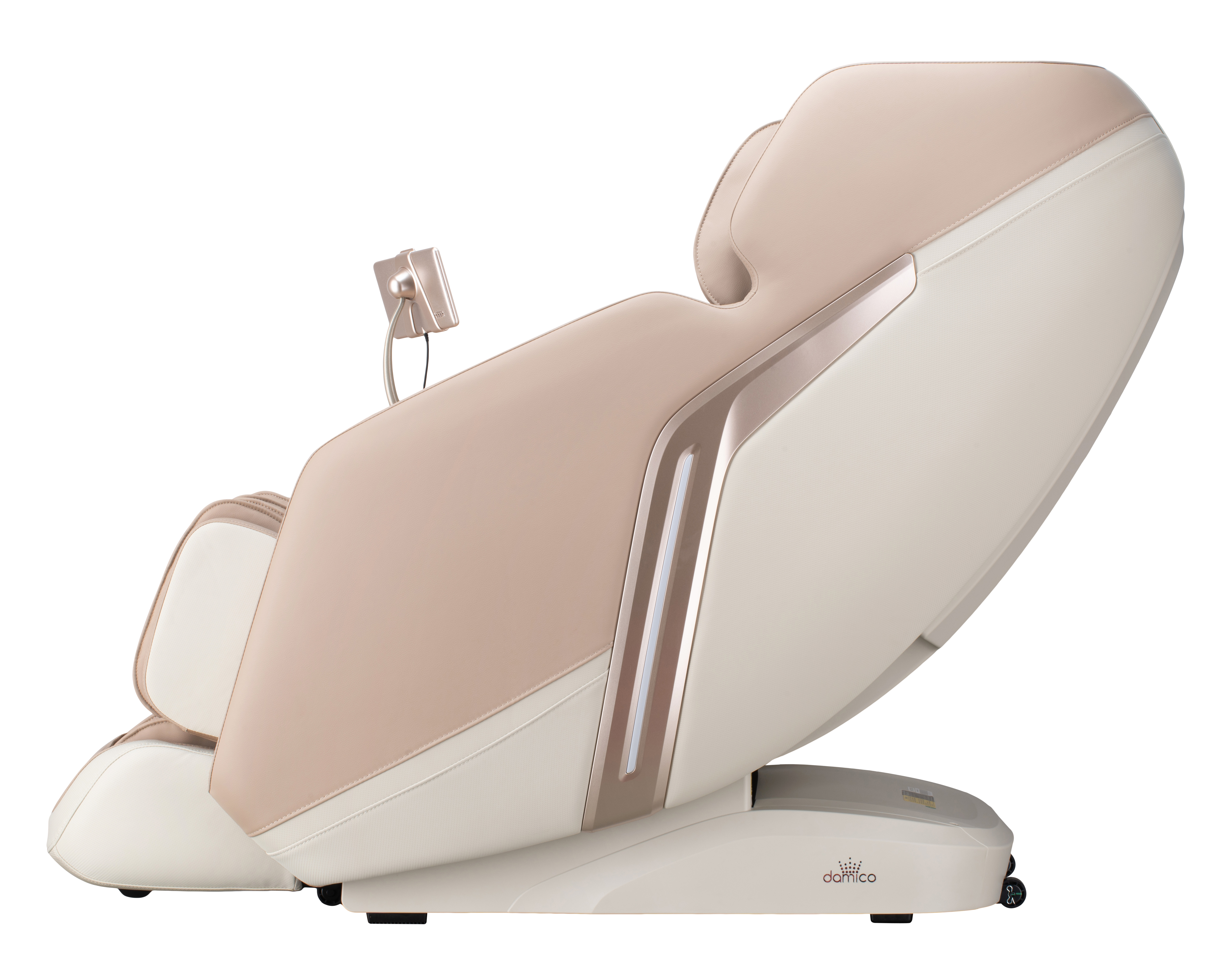 Vyhrievané hlavice vyskúšajte 4D masážne kreslo Damico Vento 4D